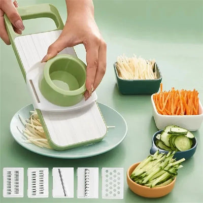 5-in-1 Multifunction Vegetable Slicer Cutter