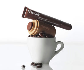 RHODE | piggy Pocket or juice box Blush & ribbon Peptide Lip Tint Duok