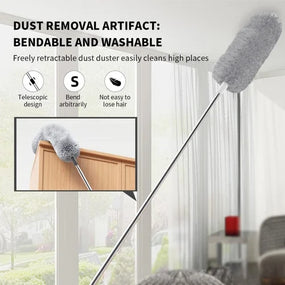 100-Inch Adjustable Microfiber Dusting Brush